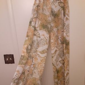 Boohoo Palazzo Beach Pants